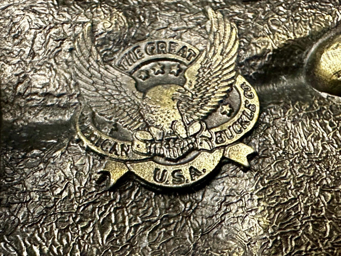 The Right To Keep and Bear Arms Article II VTG 1982 Great American Belt Buckle