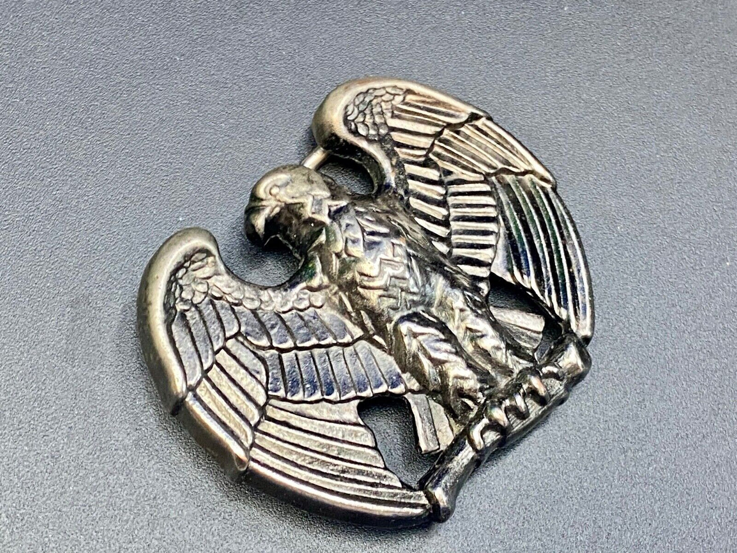 Avon American Eagle Belt Buckle Vintage Majestic Animal Silver Tone Retro 80s