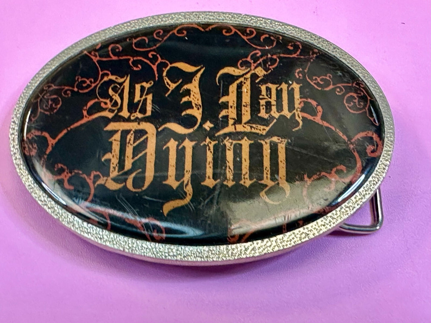 As I Lay Dying American Metal Core Band Promotional Tour Belt Buckle