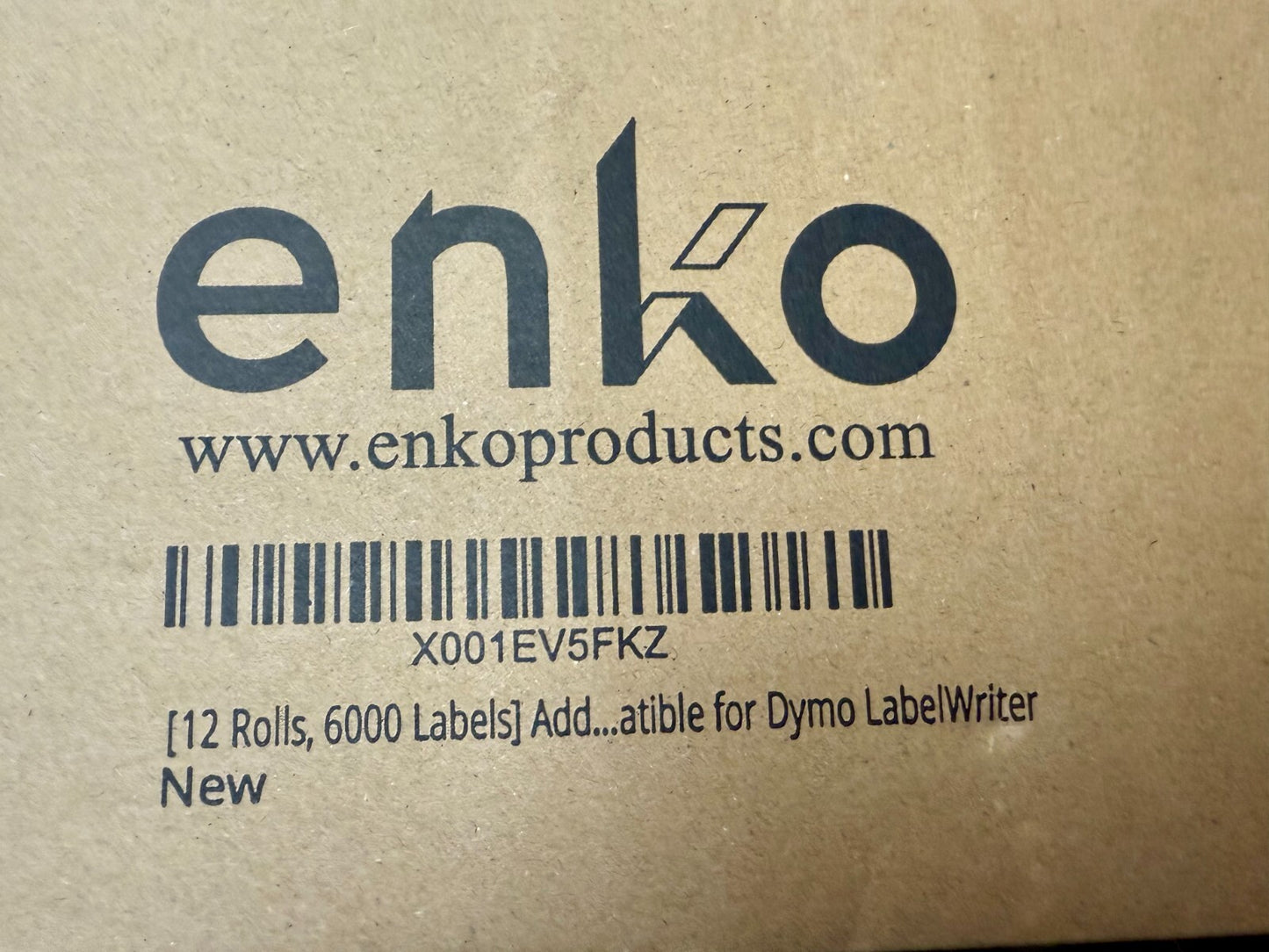 21 Rolls - Bulk Lot of EnKo Thermal Printer Labels Dymo 30252 (1-1/8 x 3-1/2 )