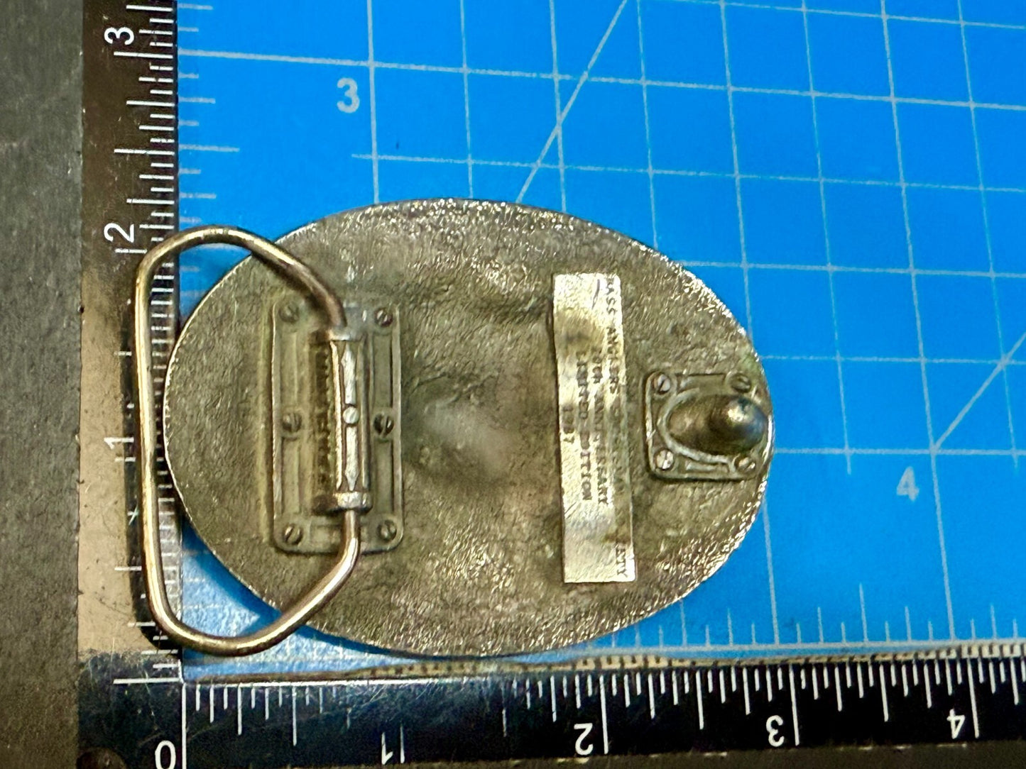 Bass Anglers Sportsman Society 20th Anniversary Limited Edition 1987 Belt Buckle