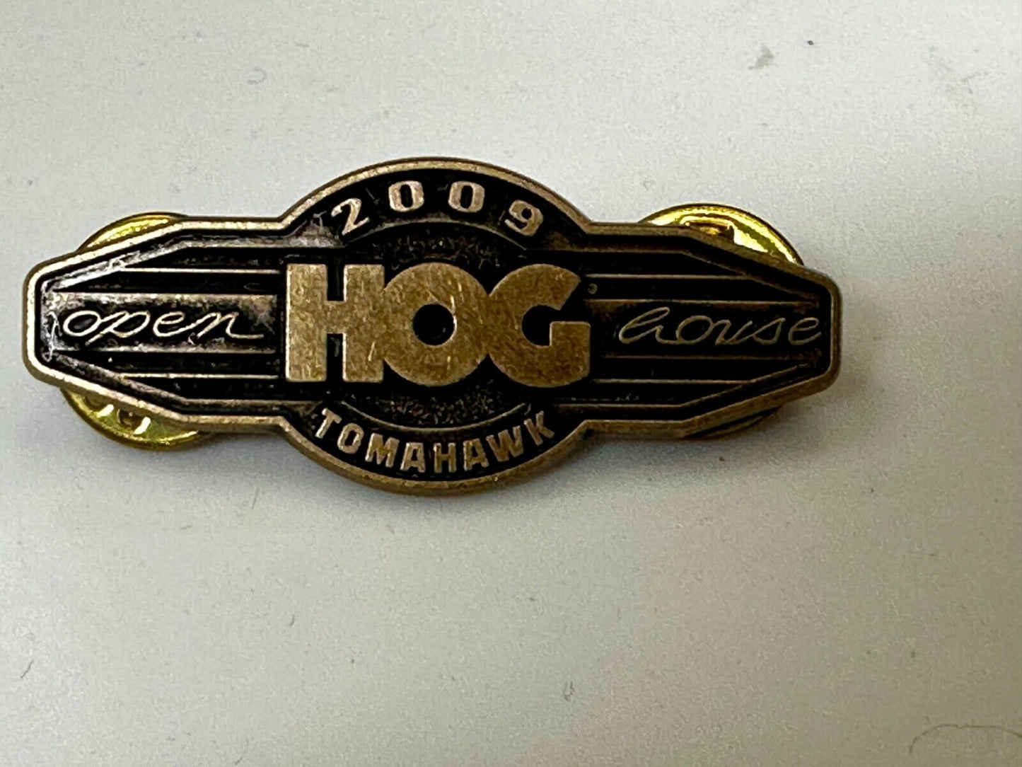 2009 Tomahawk NOS HOG Harley Davidson Owners Group Open House Pin