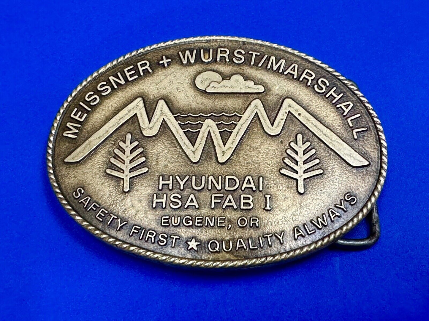 belt buckle Hyundai HSA FAB