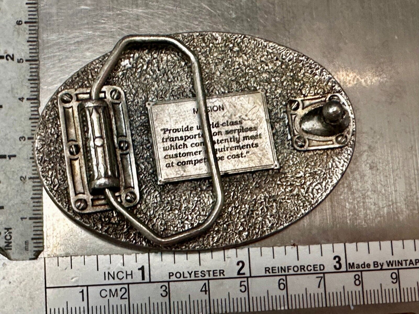 UNION PACIFIC Trains Railroad Transportation Company Train Collector Belt Buckle