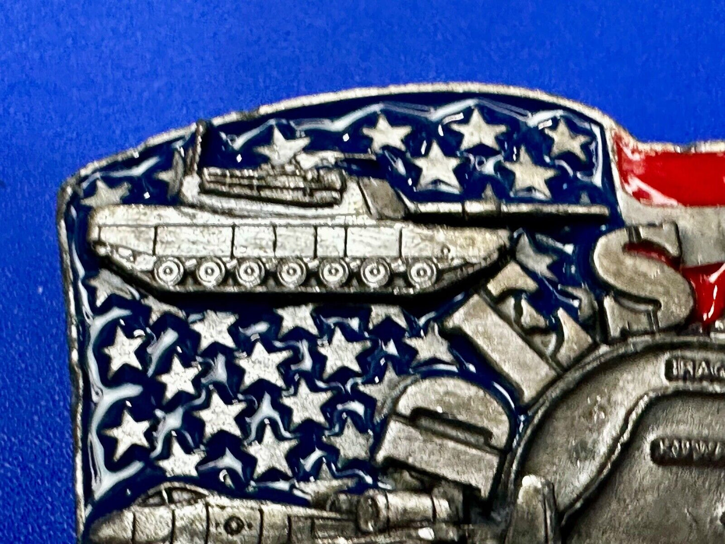 1991 Siskiyou Operation Desert Storm Belt Buckle P-92 -All Military