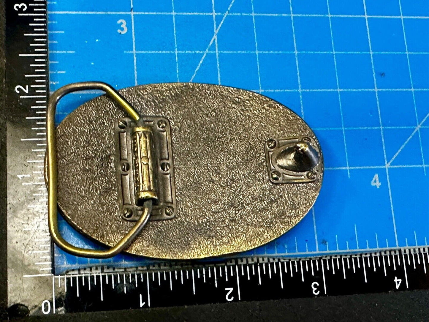 1992 BASS Anglers Sportsman Society Sport Fishing Fishermans 25th yr Belt Buckle