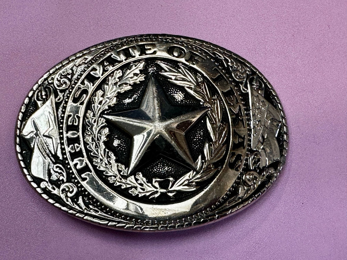 The State of Texas Lone Star Statehood Series Commemorative Belt Buckle W USA