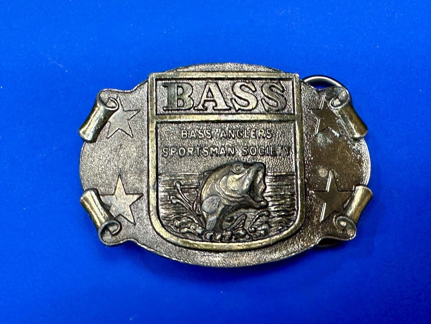 BASS Fishing Anglers Sportsman's Society Club 0 Great American Belt buckle Co