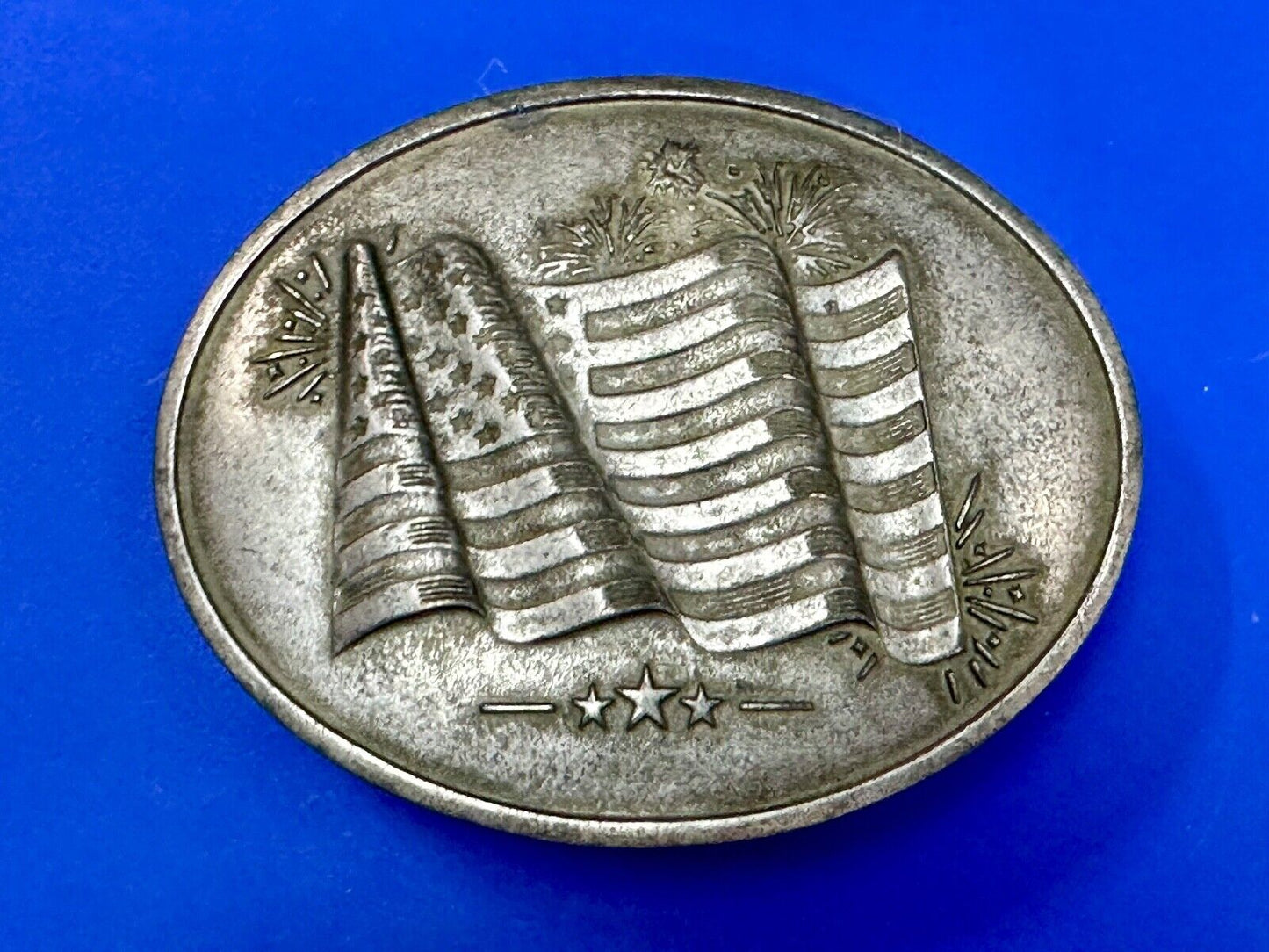 Belt Buckle & Beer Bottle Holder USA American Flag Beverage Holders BevBuckle