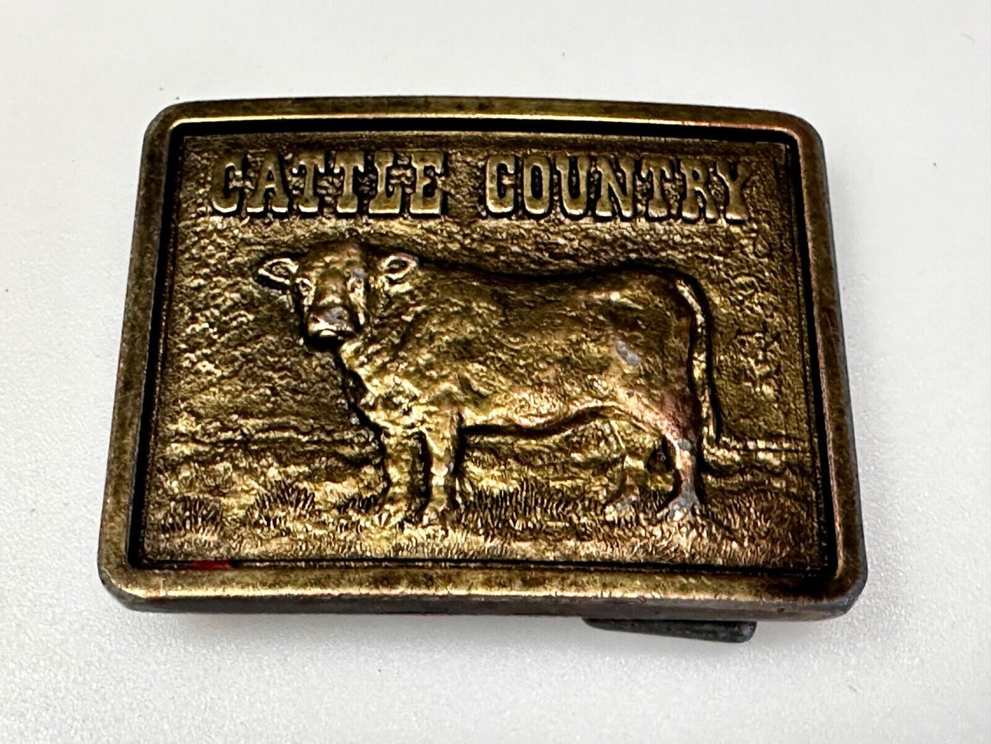 Cattle Country Cow Nutrena Feeds Limited Edition Farmers Promo Belt Buckle