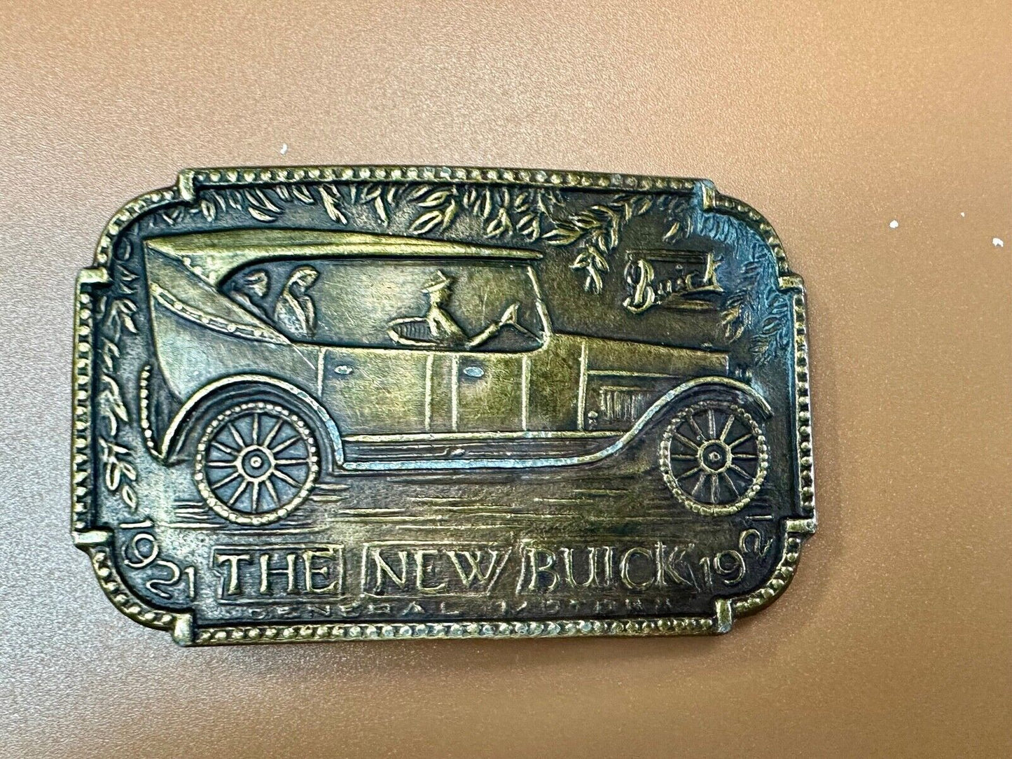 The New Buick vintage belt buckle for auto car truck collectors dealers