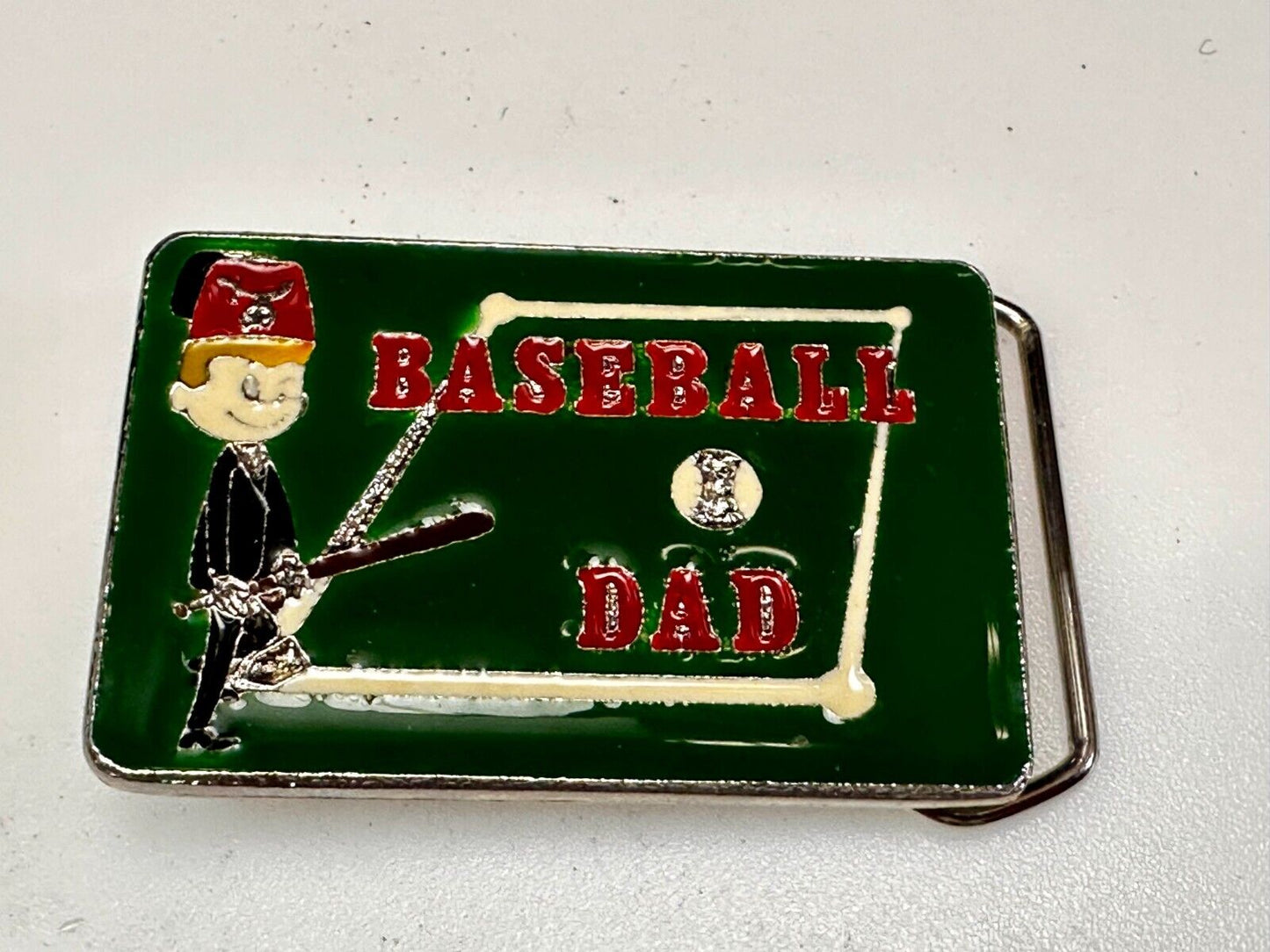 Baseball Dad - Ultimate Sports Fathers Day Perfect Gift Belt Buckle by Sabbar
