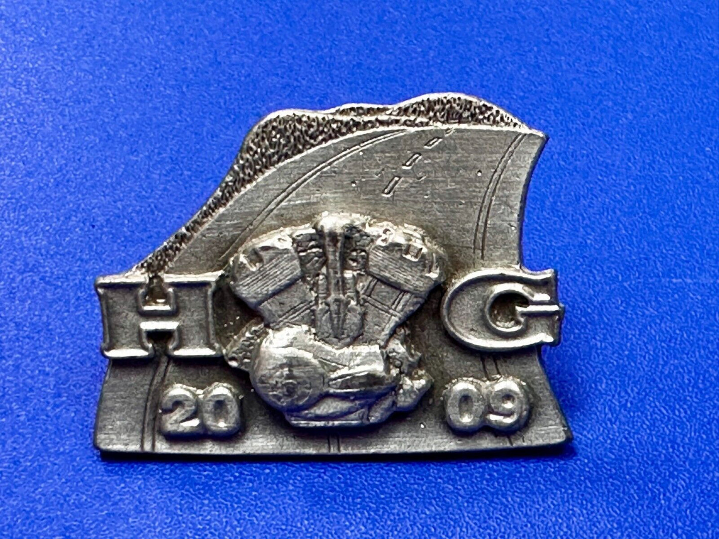 2009 Harley Davidson HOG Norscot Wisconsin Highway Vest Hat Pin