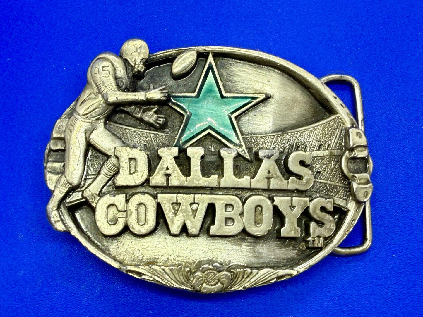 The Dallas Cowboys American Football Team Sports Fan Siskiyou Vtg. Belt Buckle