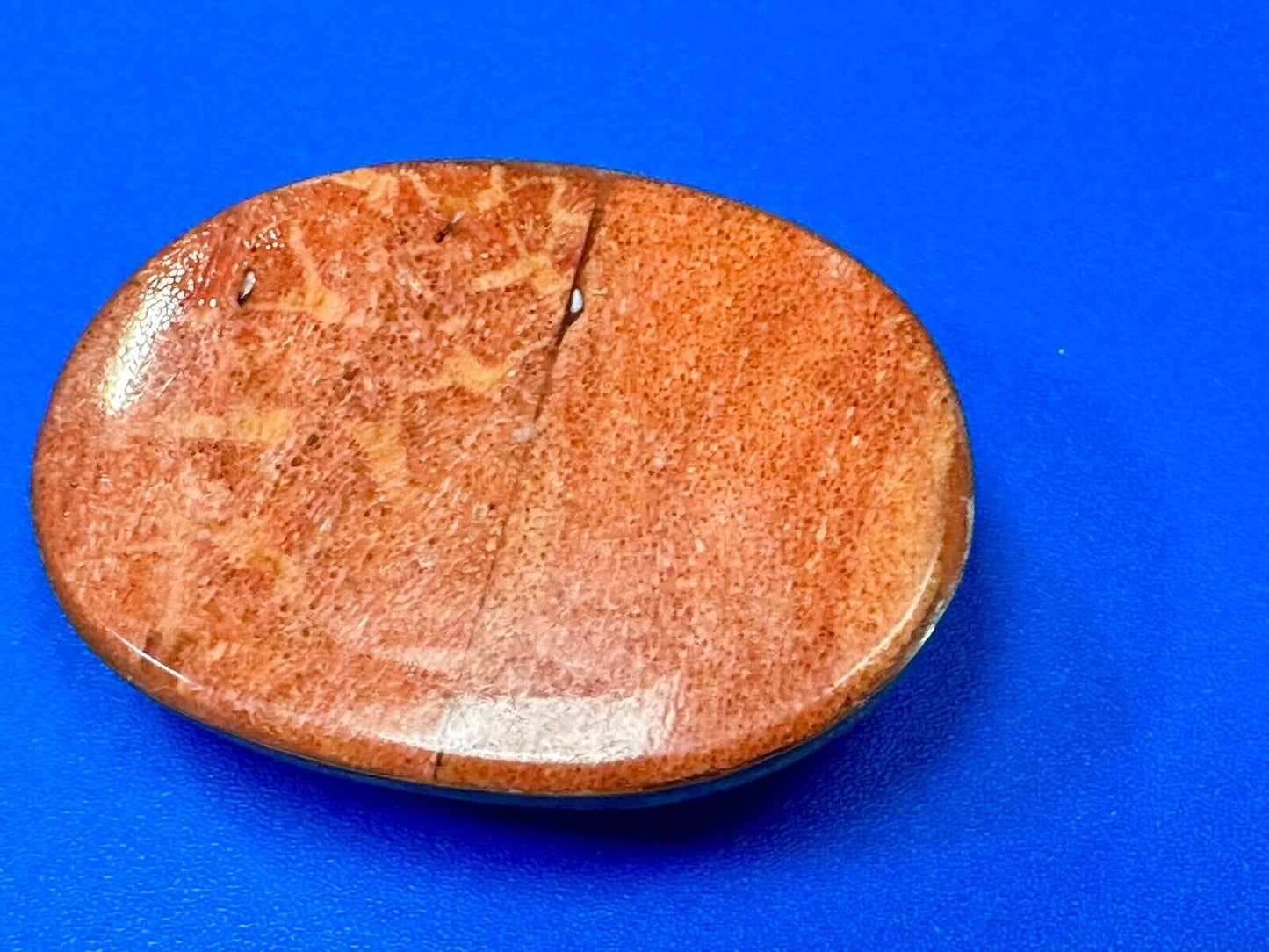 Artisan Stone and Solid Brass Art Belt Buckle