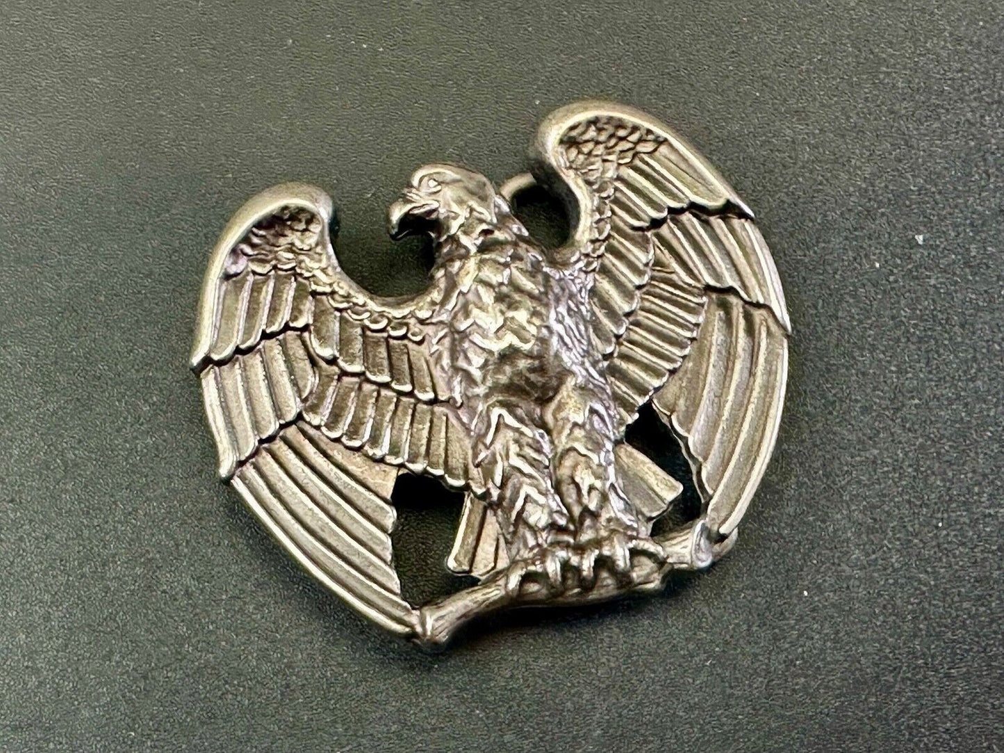 American Pride Patriotic USA Eagle Western cowboy Vintage belt buckle by Avon