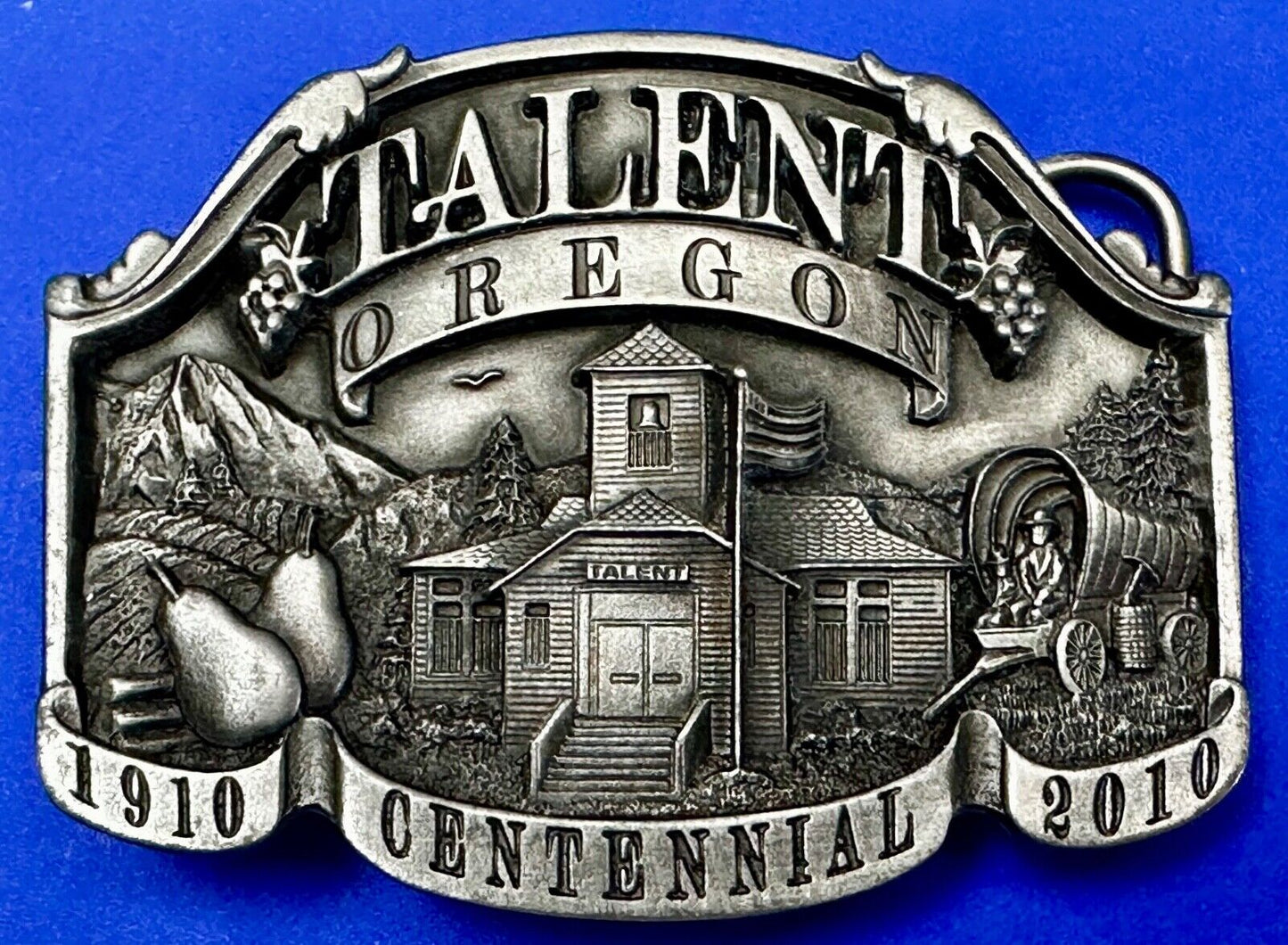 Talent Oregon 2010 Centennial Celebration Belt Buckle by Dakota Sales