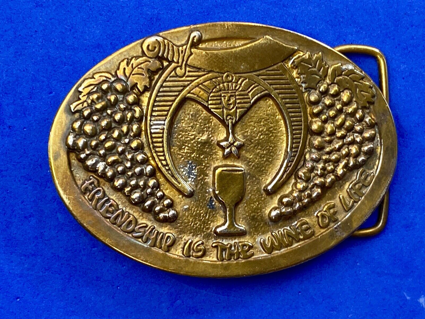 Vintage 1984 - Aahmesd Temple Friendship is the way of life shriners bebb shrine
