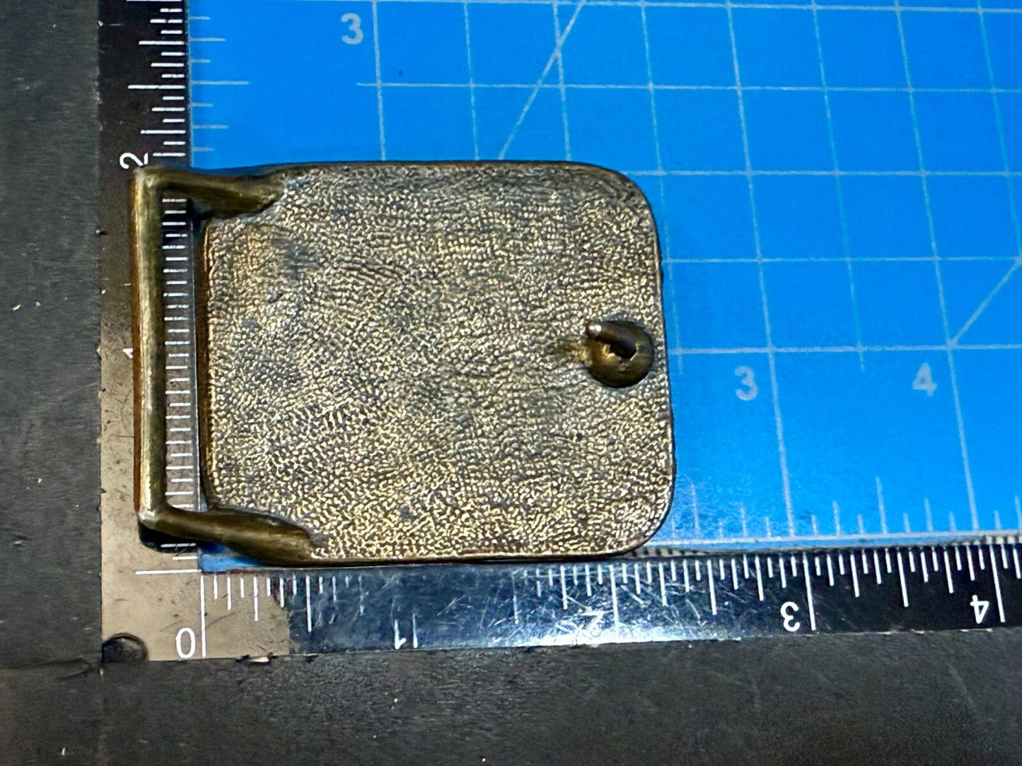 The Spirit of 76 American Bicentennial Patriotic Marching Band Belt Buckle