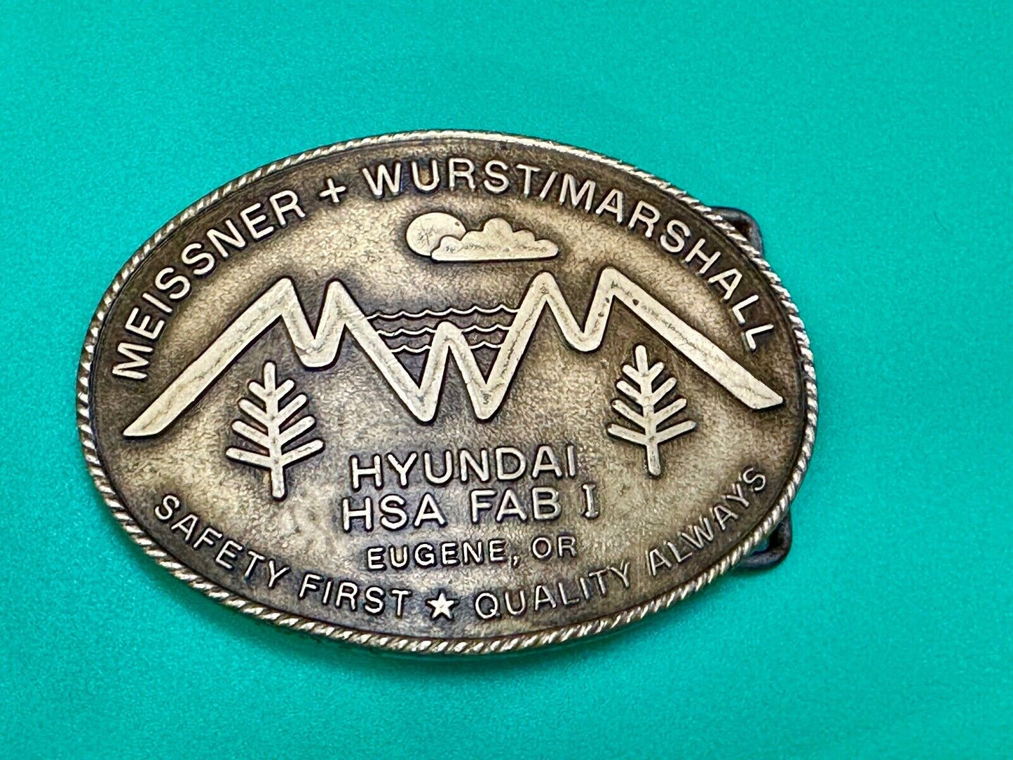 belt buckle Hyundai HSA FAB