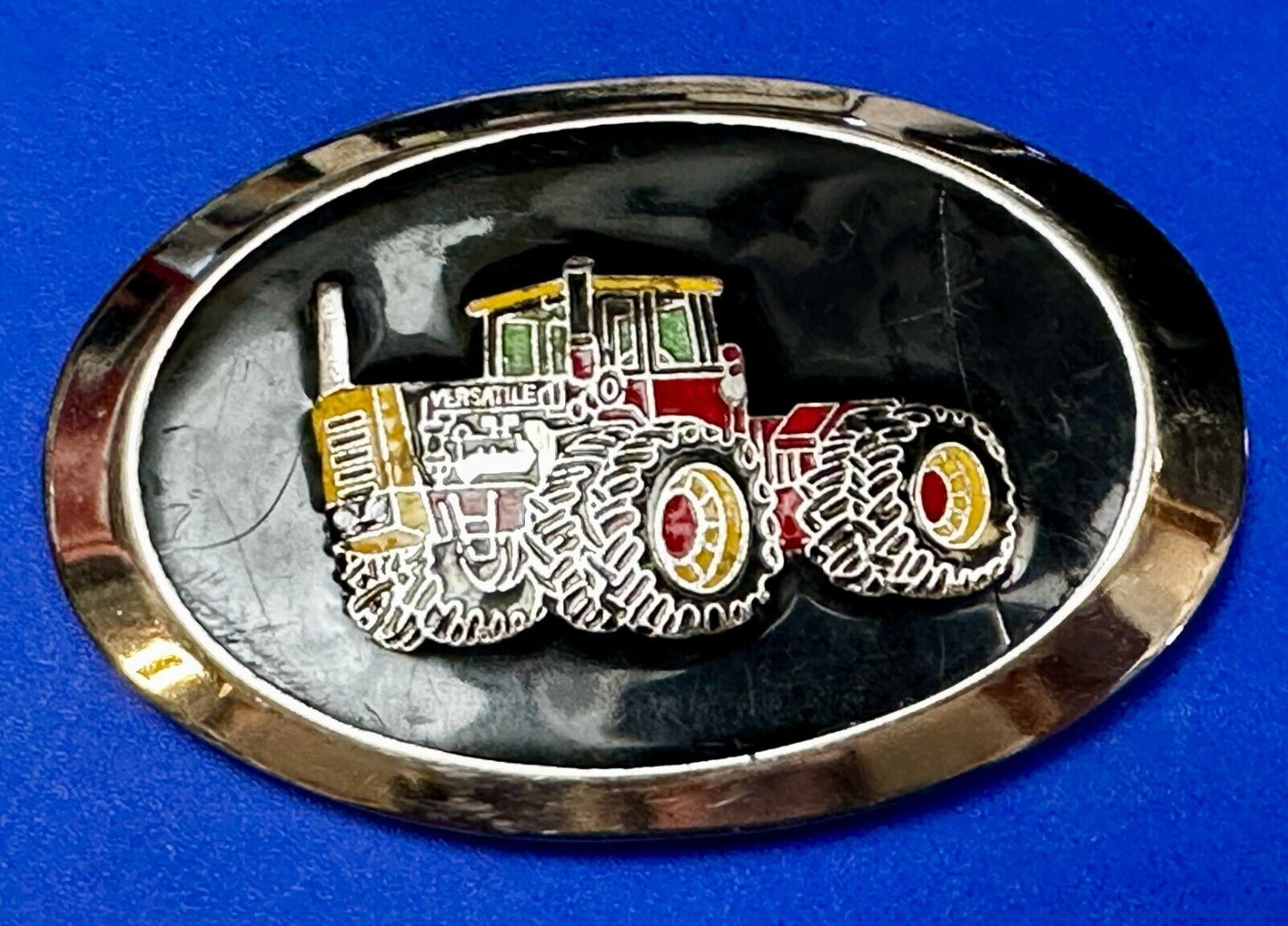 Tractor Agricultural Farm Equipment Arroyo Grande Farmers Vintage Belt Buckle
