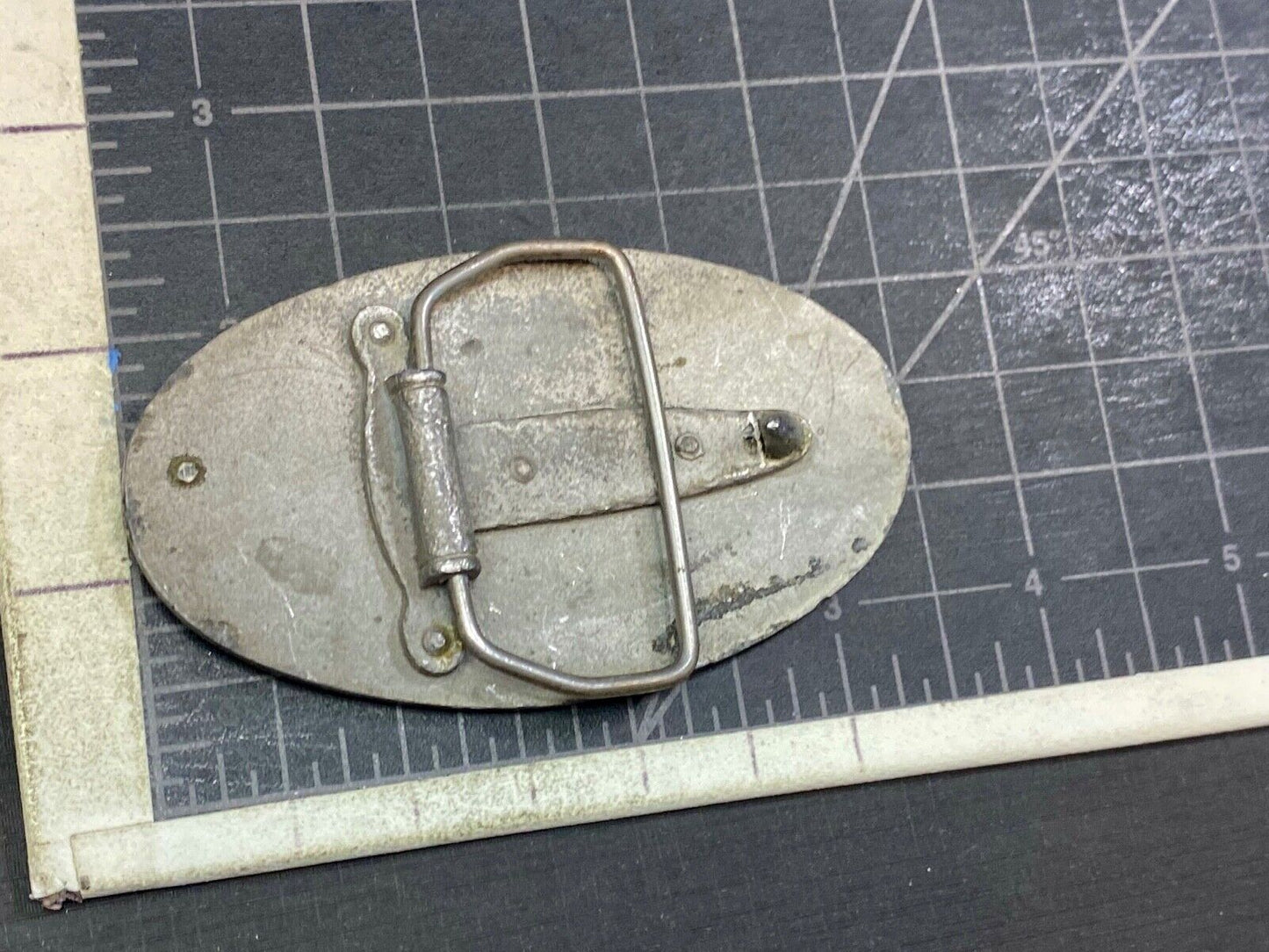 Vintage 70'S Sportsman's Emporium Ltd Advertisement Company Promo Belt Buckle