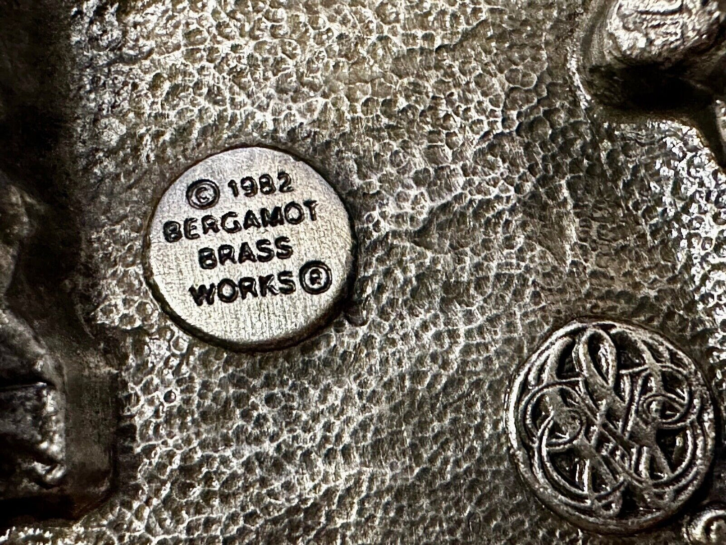 Table Saw Woodworking Unique VTG 1982 Belt Buckle by Bergamot Brass Works