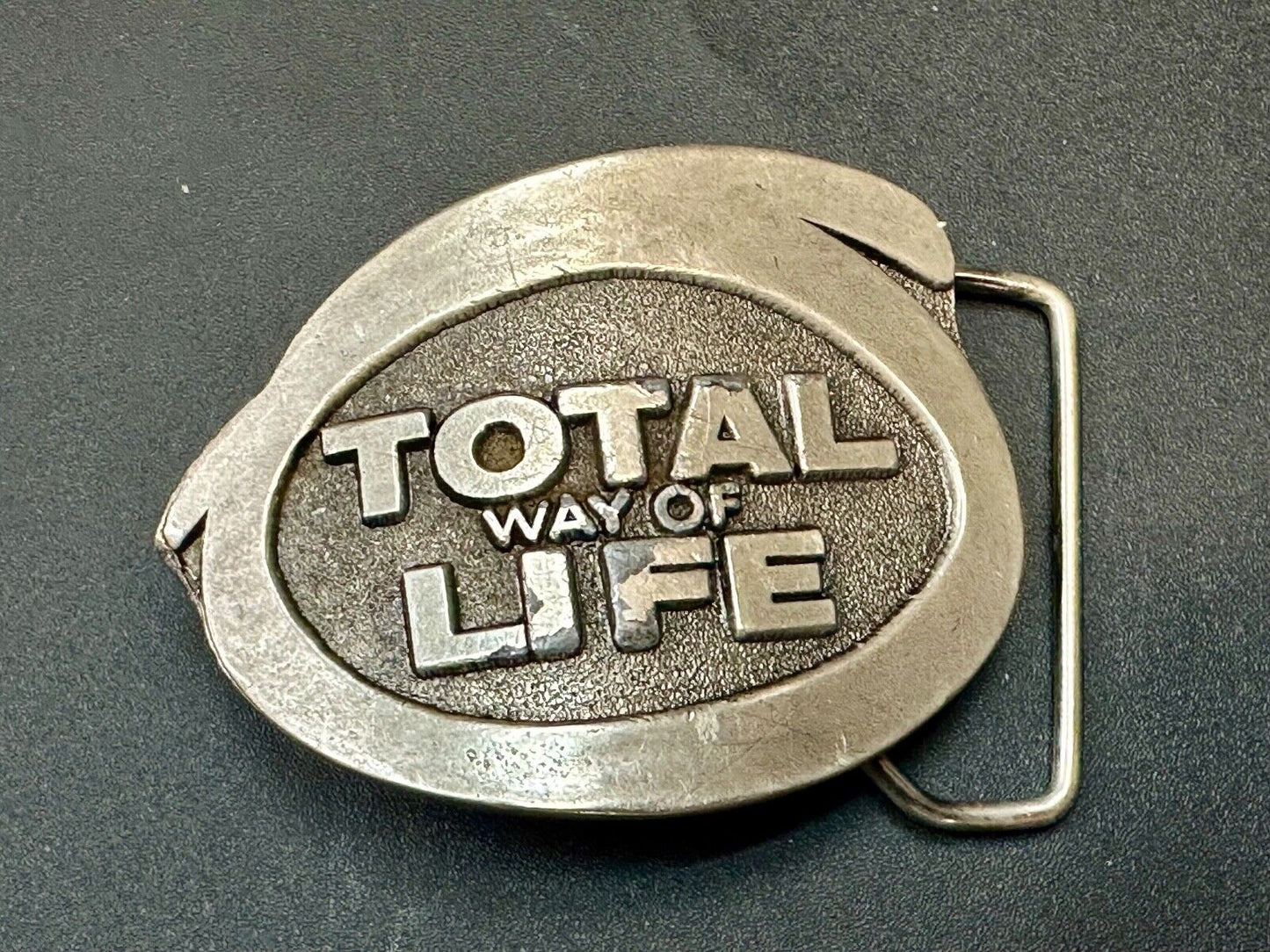 Total Way of Life Lewis Buckles Belt Buckle Midway Independent Life 1976