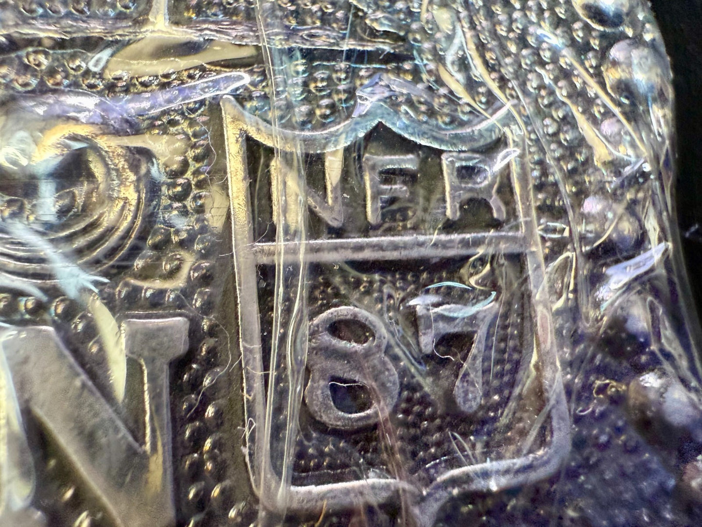 1987 Hesston NFR National Finals Rodeo Cowboys Award Design Medals Belt Buckle