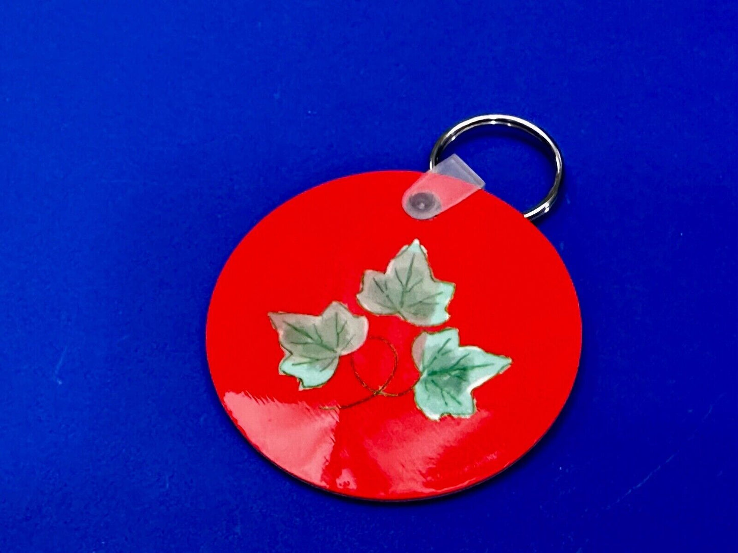 Alpha Phi Sorority Custom Holliday Round Keychain - Key Ring Chain