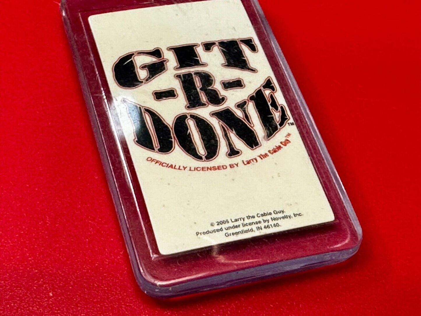 That's Funny Right There Larry The Cable Guy Keychain - Key Ring Chain Souvenir