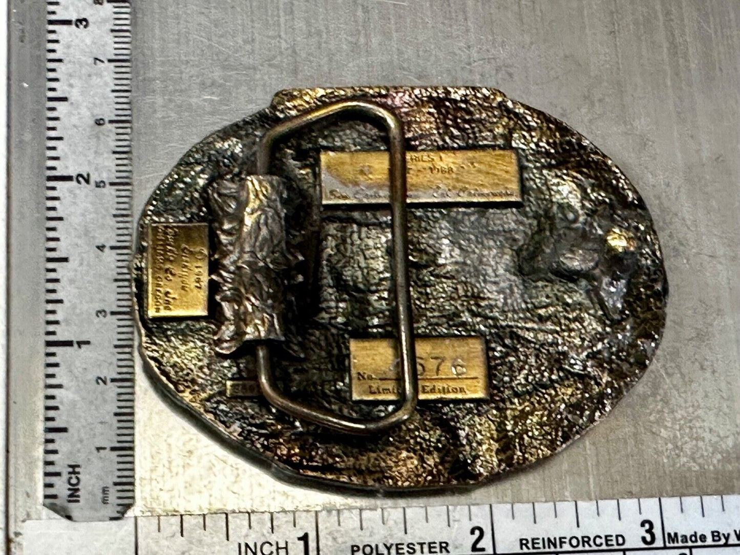 Tisco 52 Years Tractor Implements Supply Commemorative Belt Buckle by Siskiyou