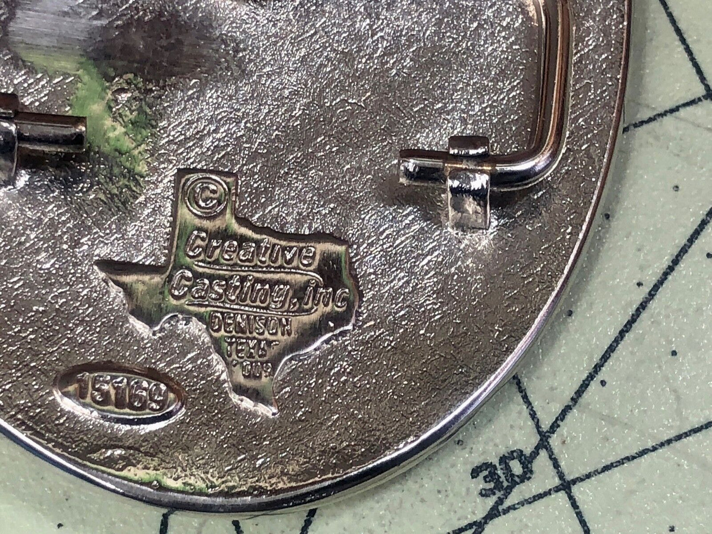 Award type Tucson Boys Chorus belt buckle Arizona AZ by Creative Casting / Texas