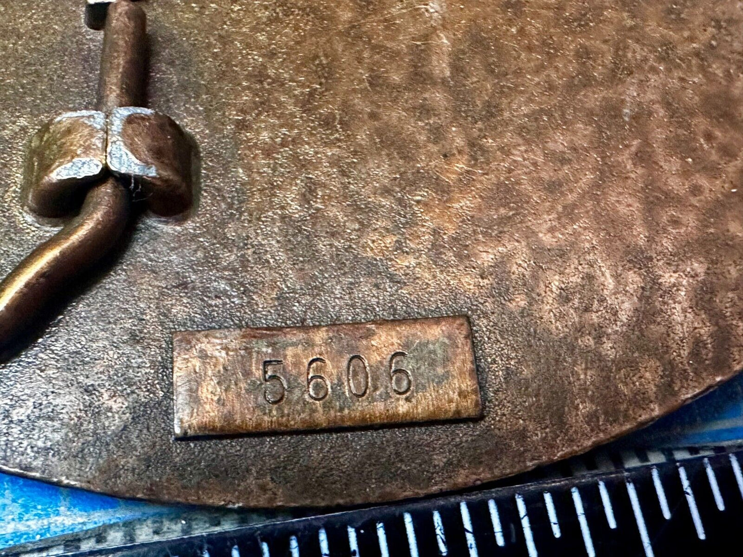 Trail of Tears Southwest Indian Children's Fund Vintage numbered Belt Buckle