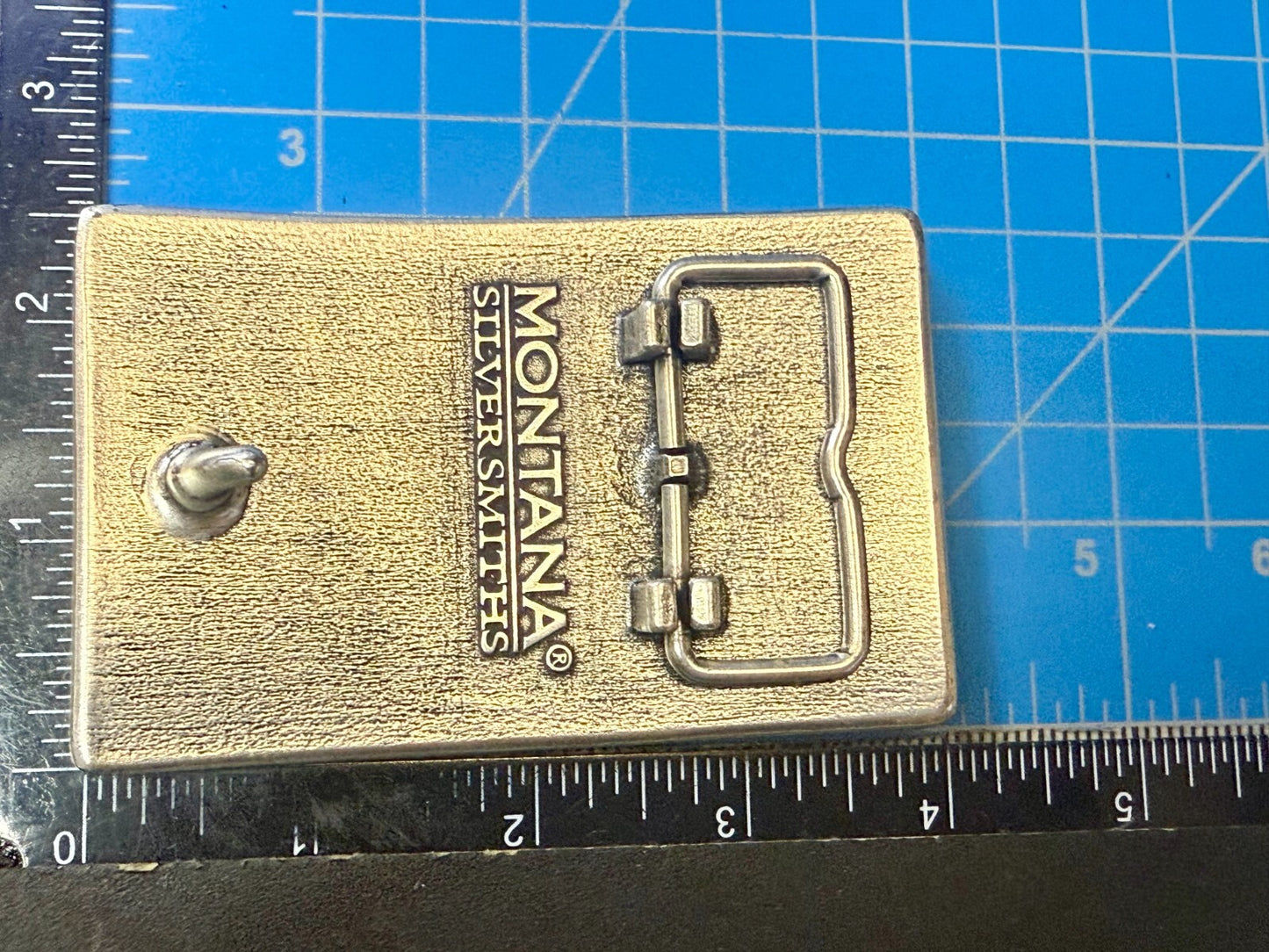 USA United States Flag American Pride Patriotic Montana Silversmiths Belt Buckle