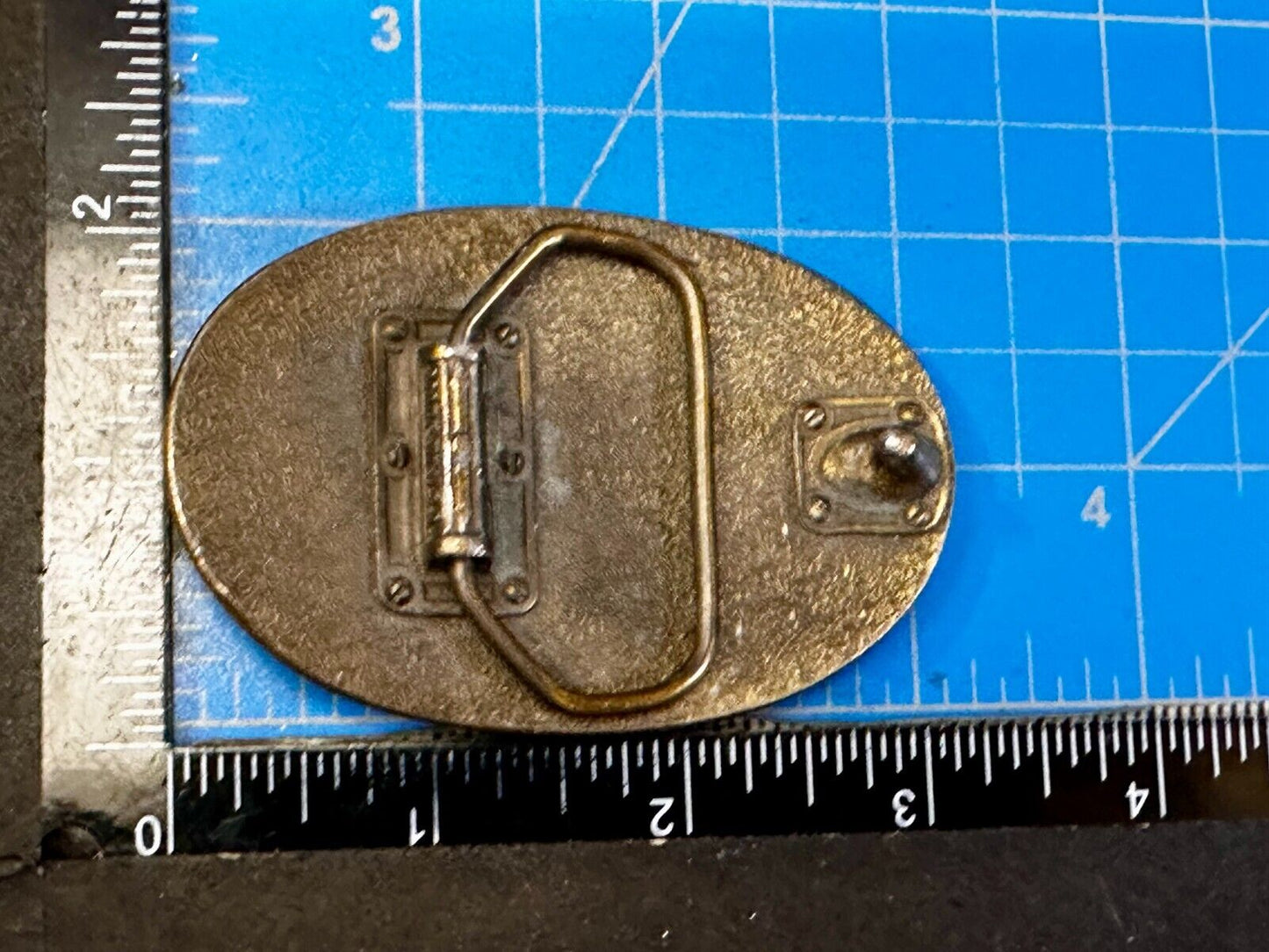 1992 Bass Anglers Sportsman Society Club 25th Anniversary Fishing Belt Buckle