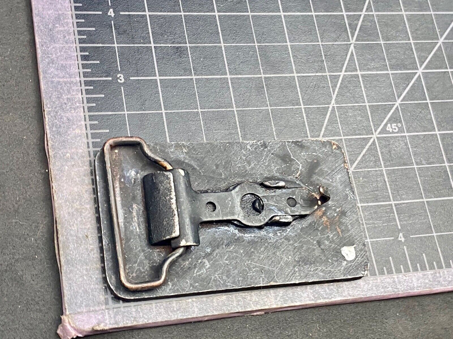 Vintage CED company promotional belt buckle