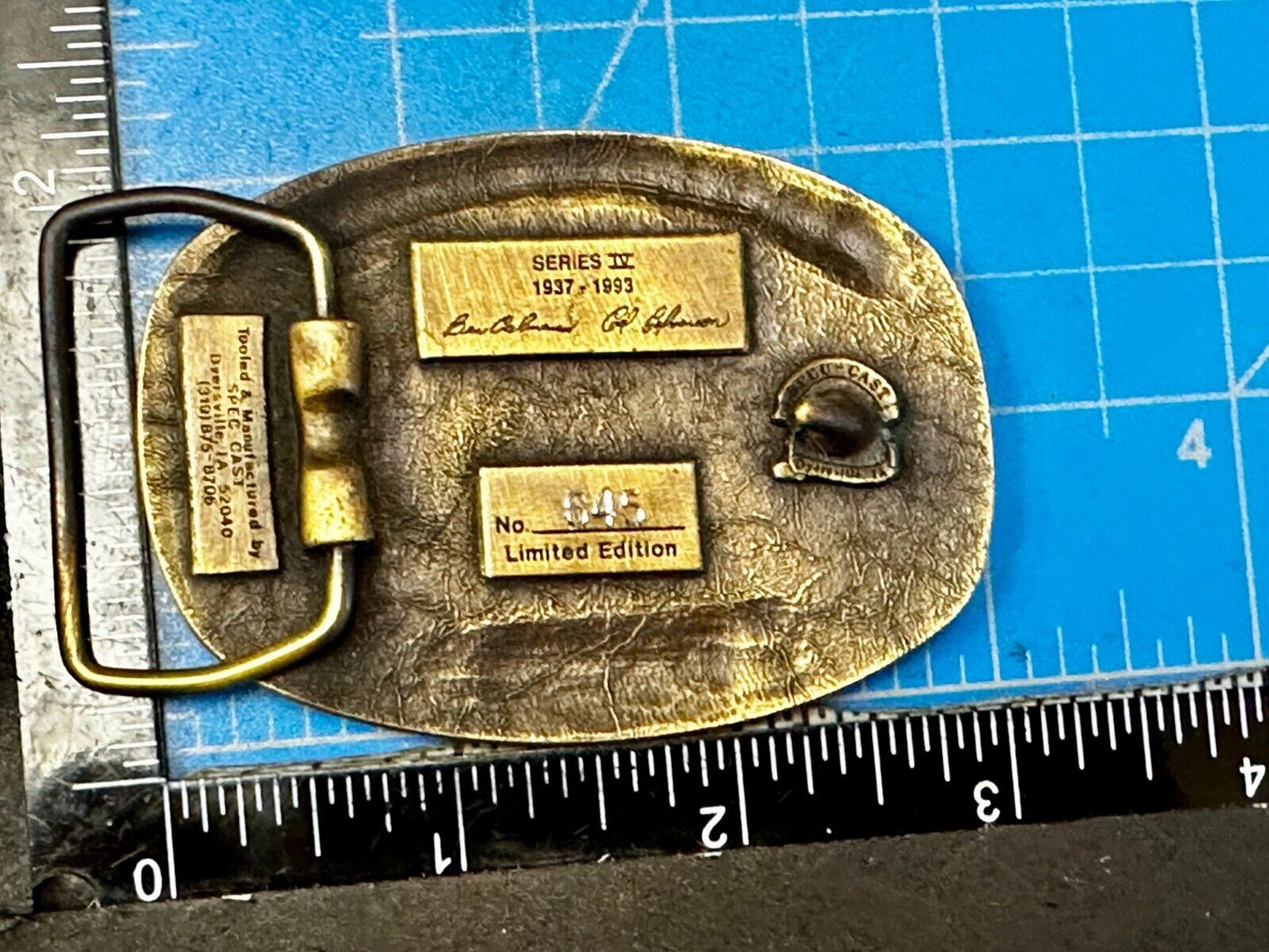 56 Years TISCO Tractor Implement Supply company NOS Belt Buckle by Speccast