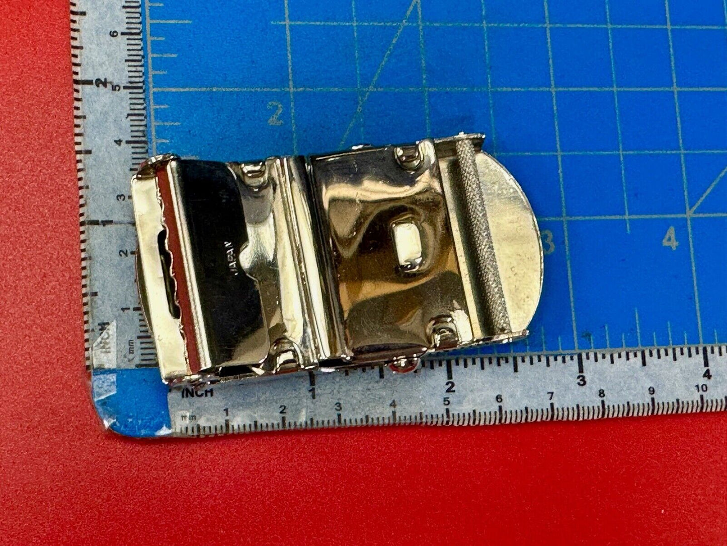 USS Broke FFG - guided missile frigate United States Navy boat belt buckle