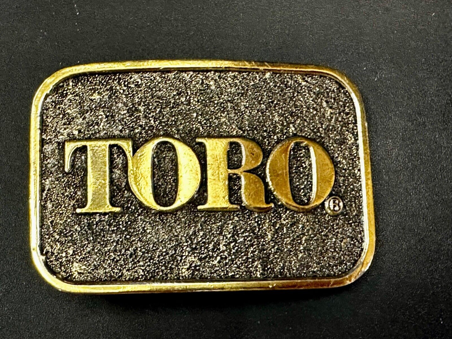 Toro Lawn Mowers, Golf Equipment Vintage 1979 The Great American Belt Buckle Co