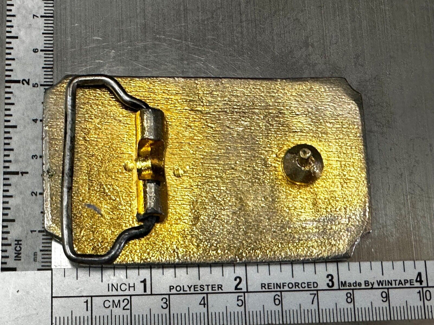 Vintage 1970s Circus Circus Hotel & Casino Gold-Tone Belt Buckle Rare Las Vegas
