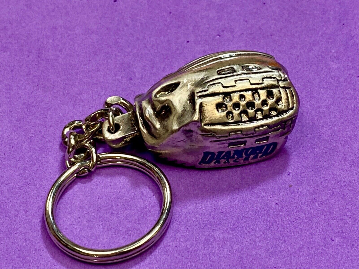Arizona Diamondback baseball figural catching Mitt Keychain - Key Ring Chain
