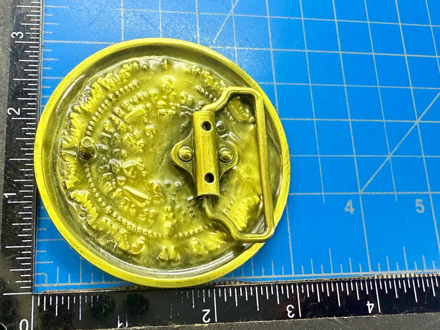 Aztec Mayan Mexican Calendar Native Indian Calendario DEL SOL Belt Buckle