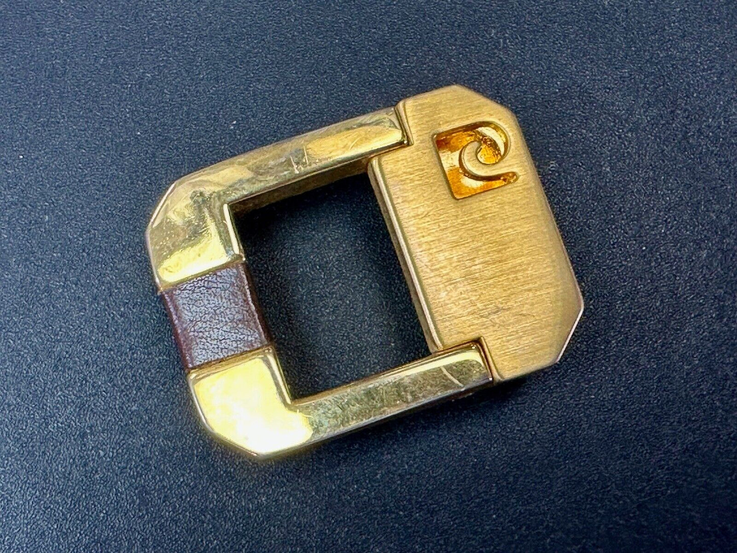 vintage Cardin small gold tone belt buckle