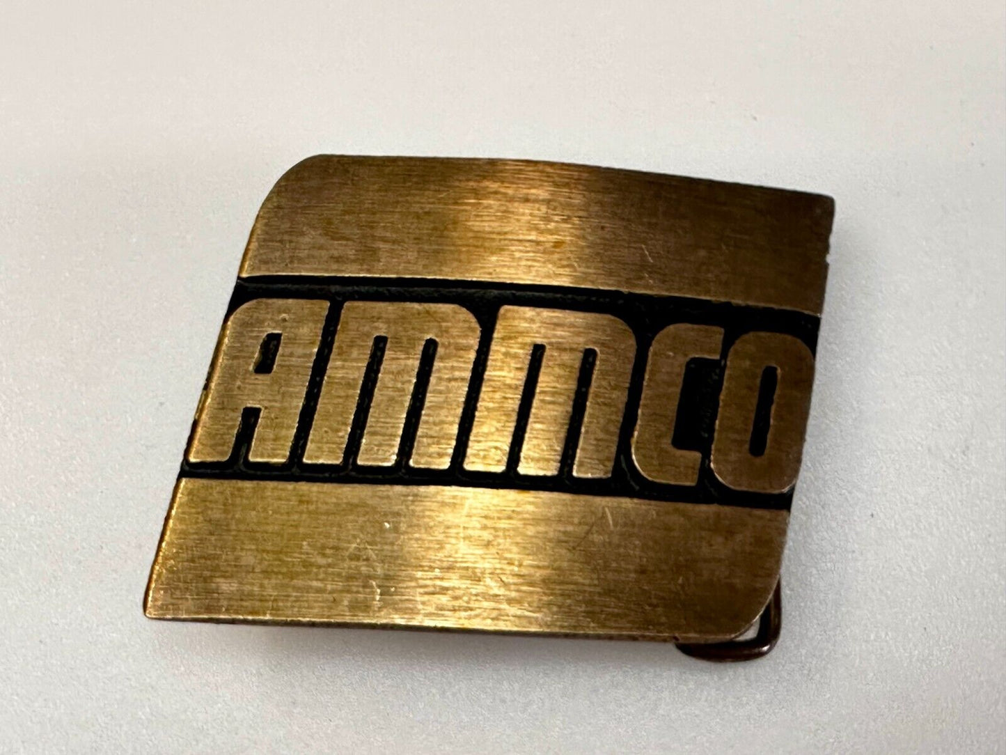 Ammco Solid Brass Transmition Brake Auto Car Shop Belt Buckle By Dynabuckle