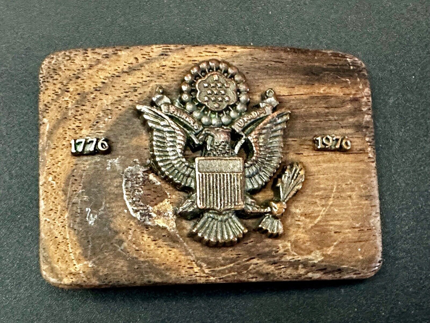 Belt Buckle bicentennial Spirit Of 76 Colorful Patriotic Marching Band American