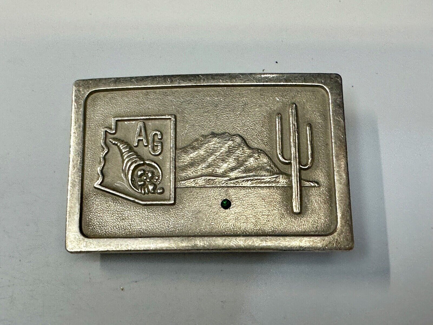 Arizona State MAP A.G. Farming Theme Vintage Belt Buckle