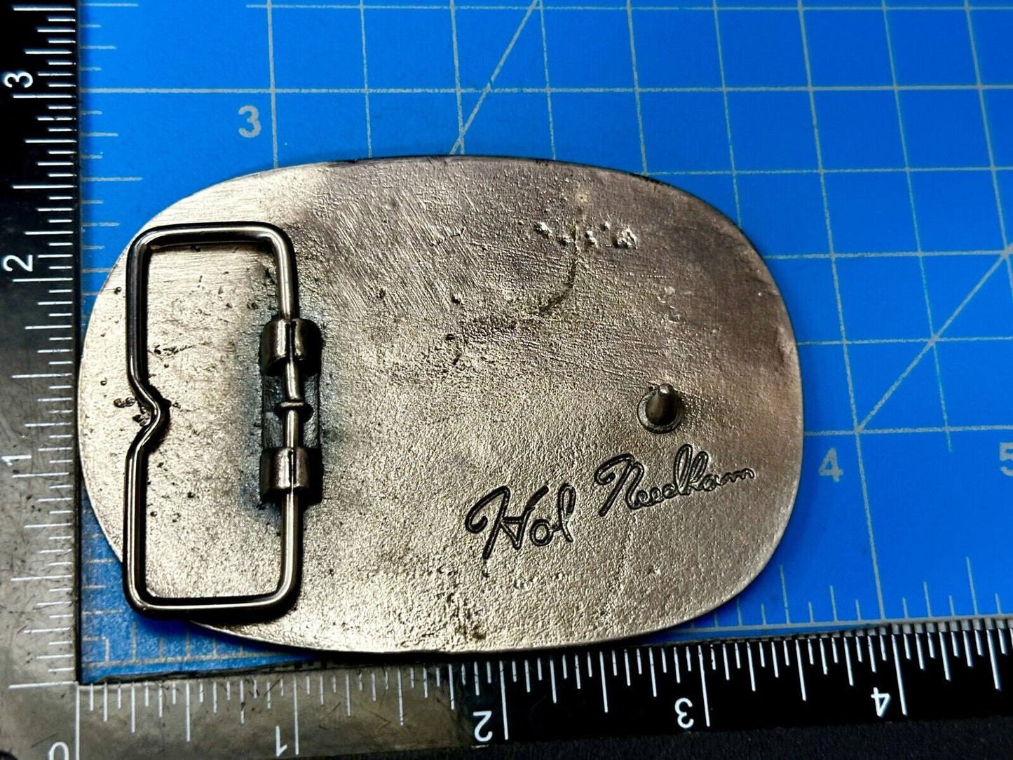 The Cannonball Run II 2 Movie Crew Gift Promo Hal Needham Belt Buckle