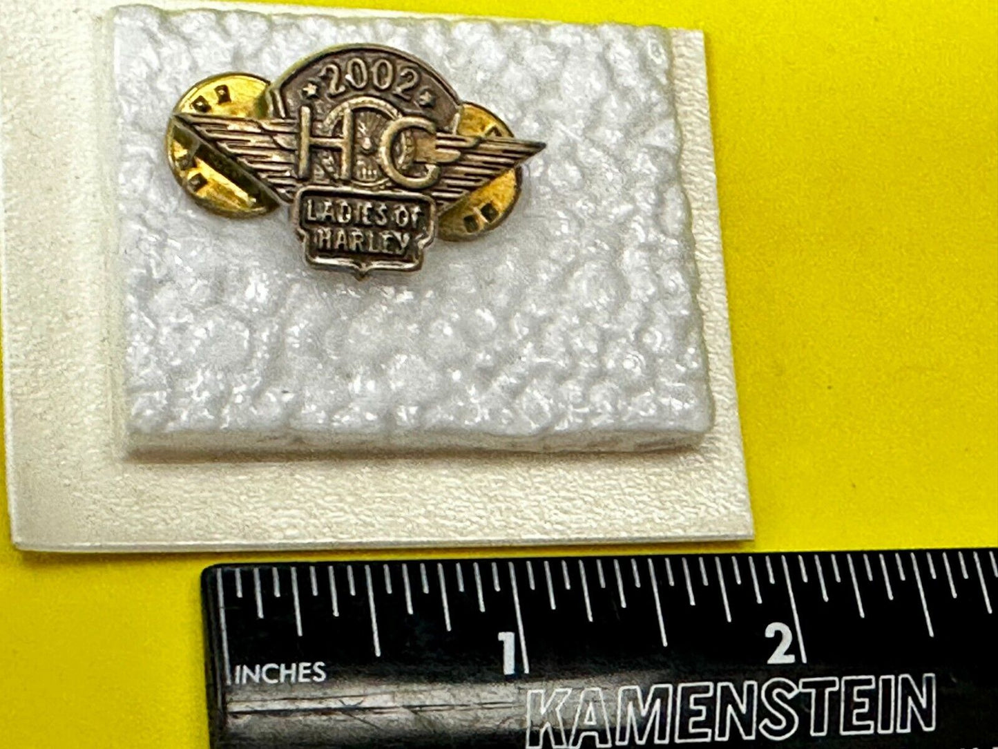 2002 Ladies of Harley Davidson Owners Group HOG Pin for Jacket or Vest
