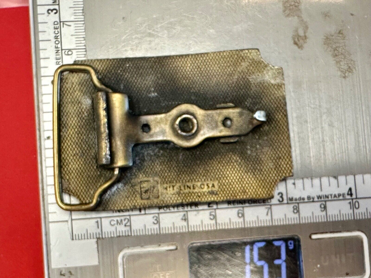 Vintage Brendaman Electric Company Inc - Mount Joy PA Hitline belt buckle